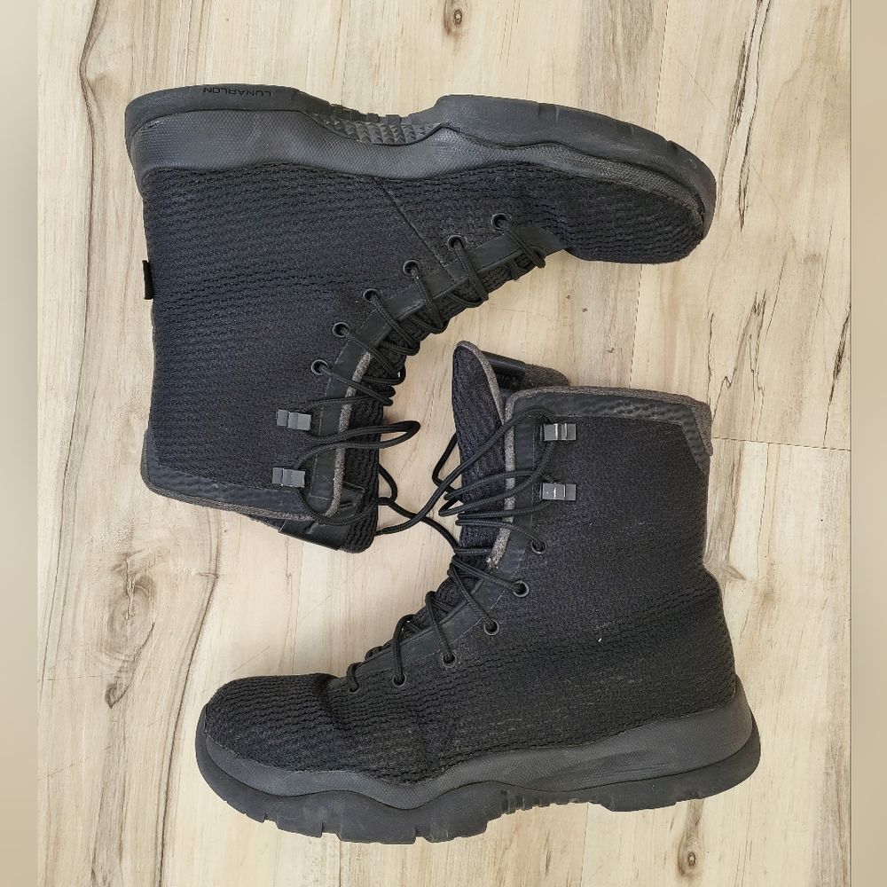 Nike Jordan Future Boot Waterproof Boots Black Dark Grey Mens Size 9